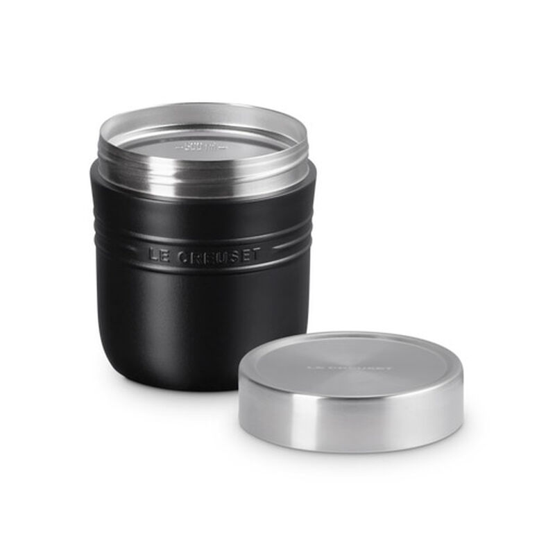 Le Creuset OTG Food Flask 500ml - Satin Black image number 1